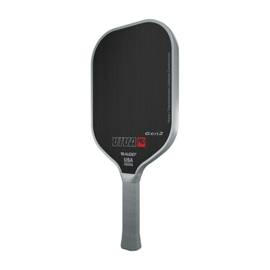 Hudef Viva Pro™ Gen2 Elongated Thermoformed Pickleball Paddle (Carbon Fiber) (Includes paddle cover)