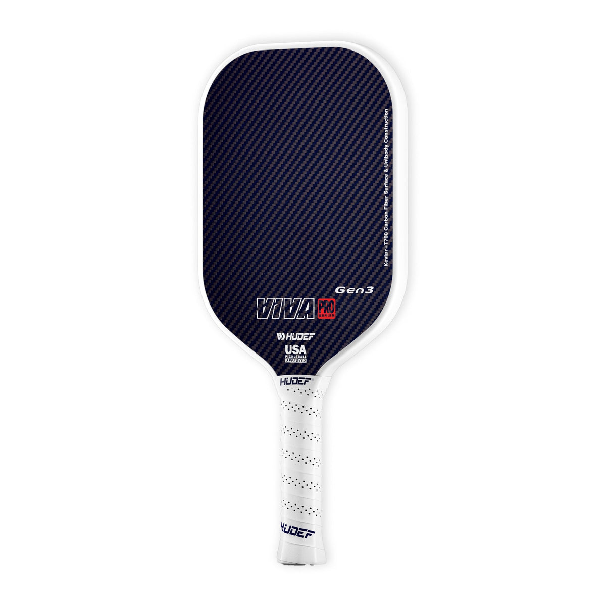 Hudef Viva Pro™ Gen3 Elongated Pickleball Paddle (Kevlar)