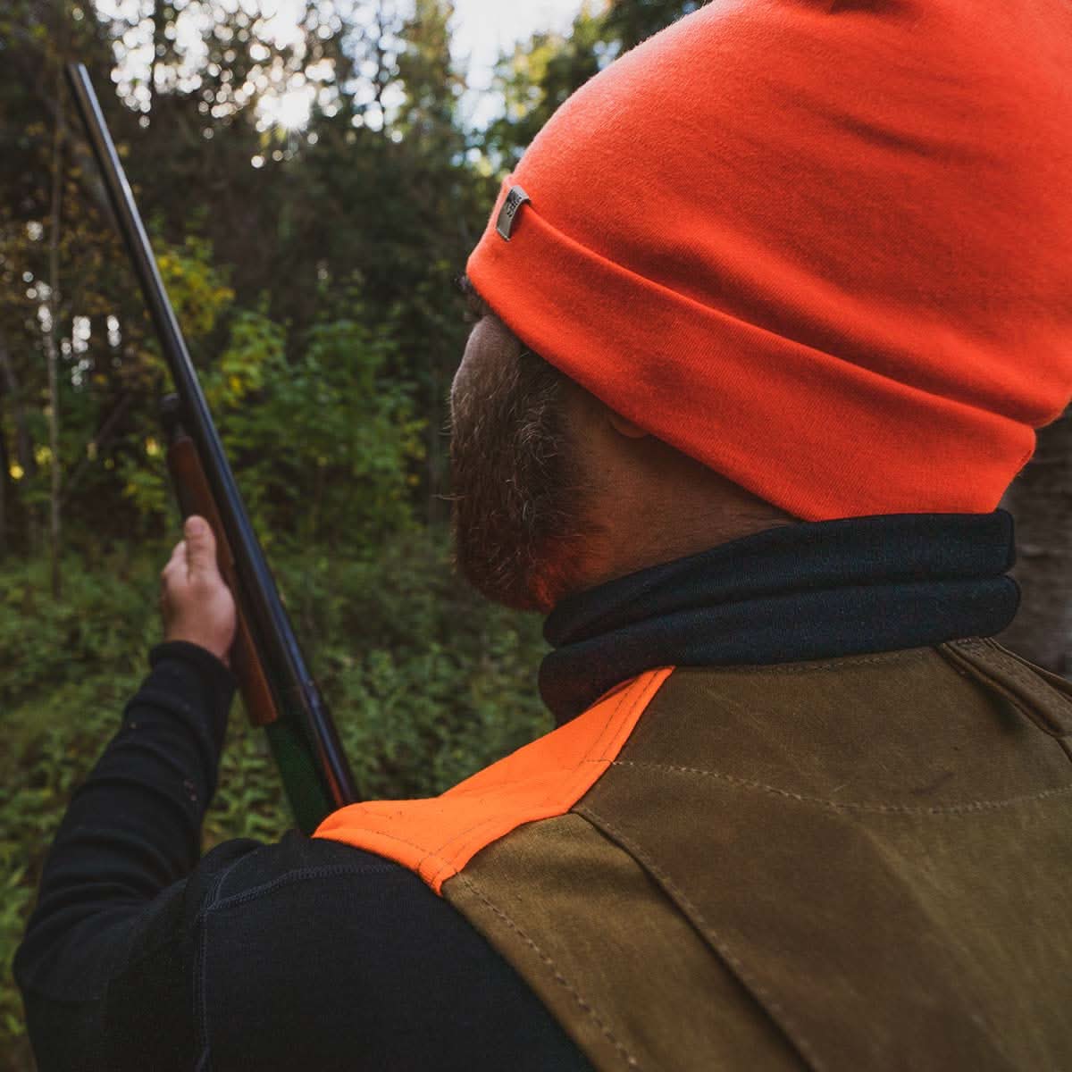 Midweight Men's Wool Turtleneck - 100% Merino Wool