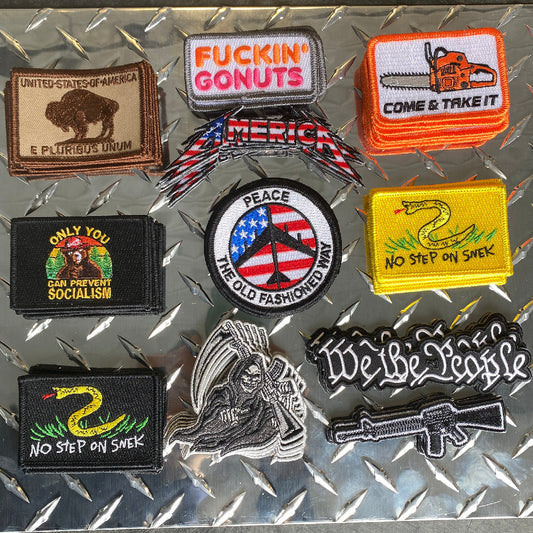 FUN/FUNNER - Iron-On/Sew-On Patches