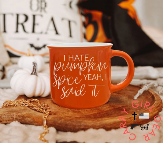 I HATE PUMPKIN SPICE MUG