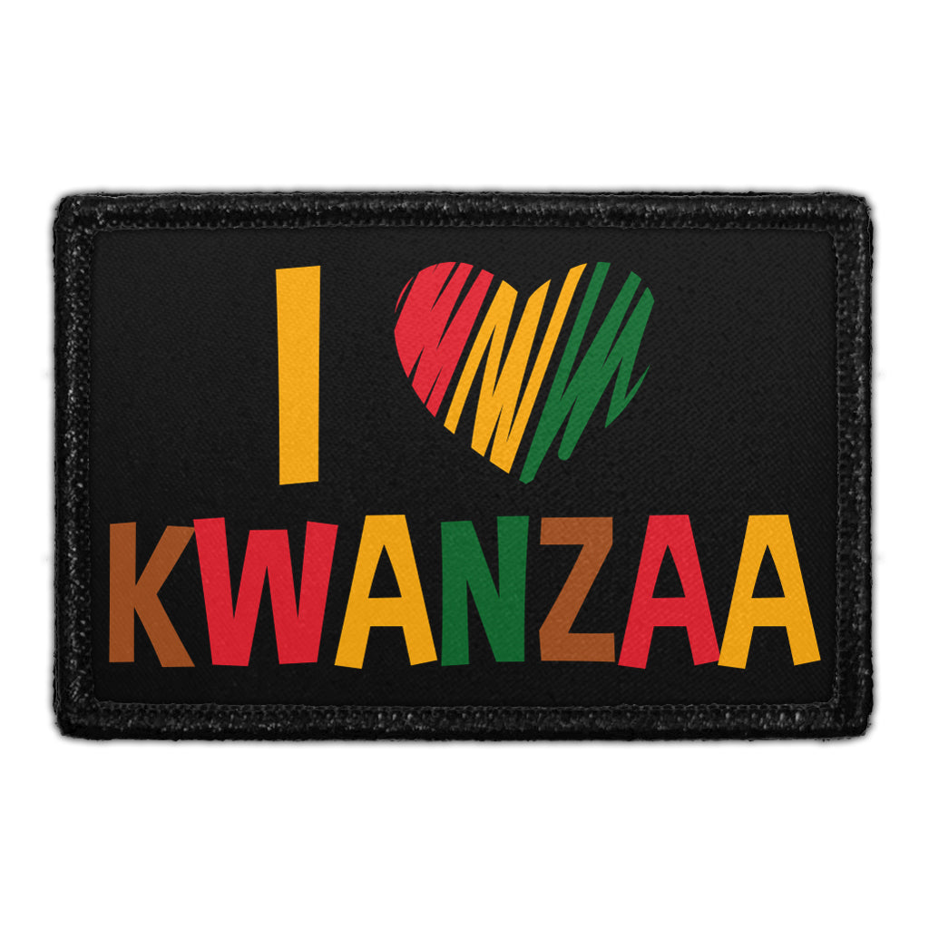 I Heart Kwanzaa - Removable Patch