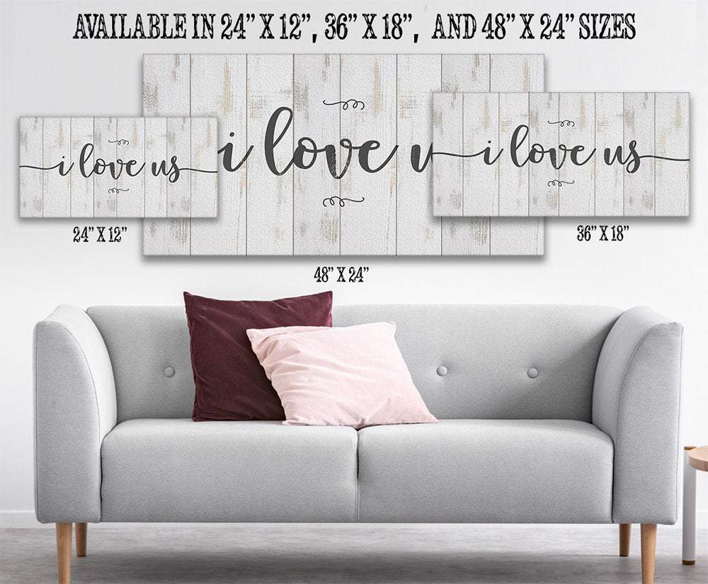 I Love Us - Canvas