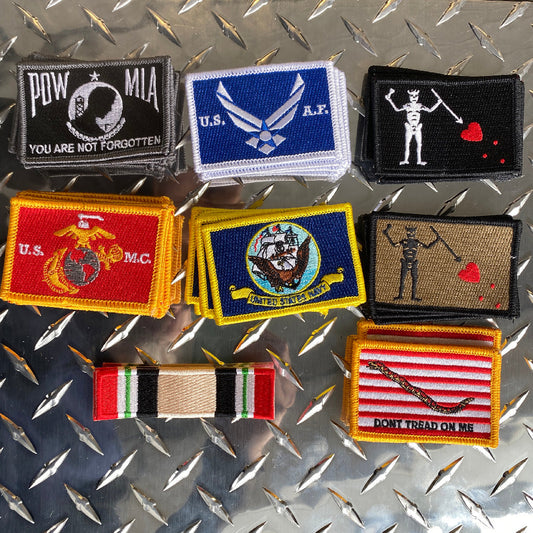 MILITARY - Iron-On/Sew-On Patches