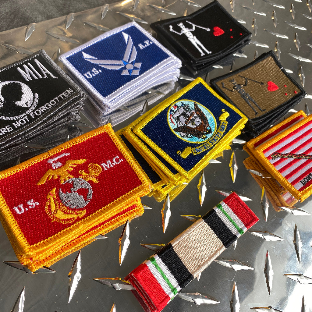MILITARY - Iron-On/Sew-On Patches