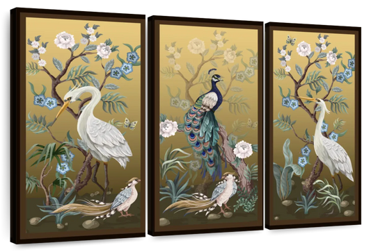 Elegant Birds Wall Art
