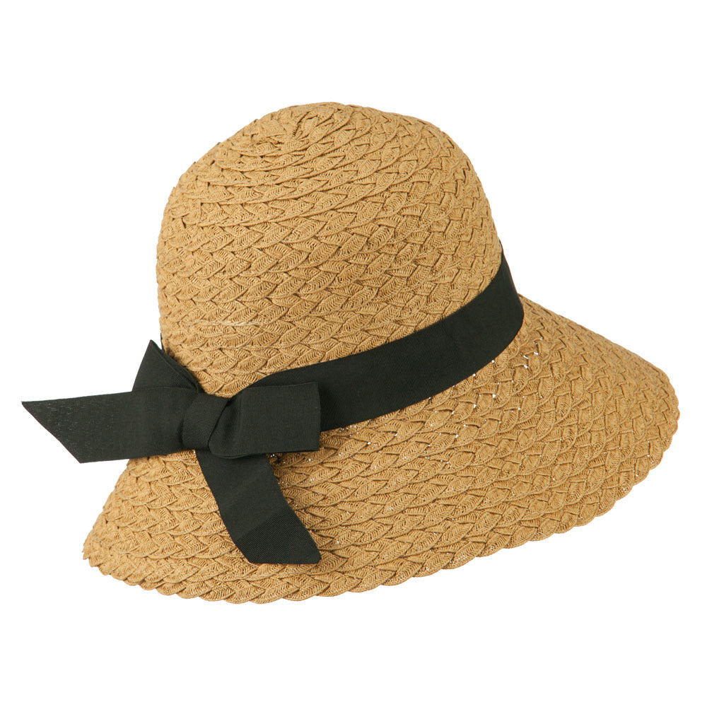 Women's UPF 50+ Wide Brim Braided Sun Hat