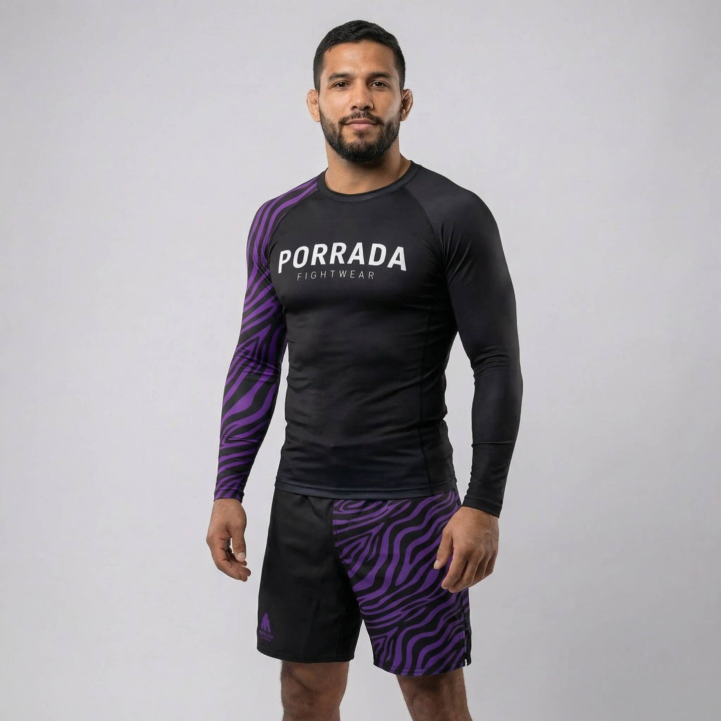 IBJJF PURPLE RANKED FIGHT SHORTS