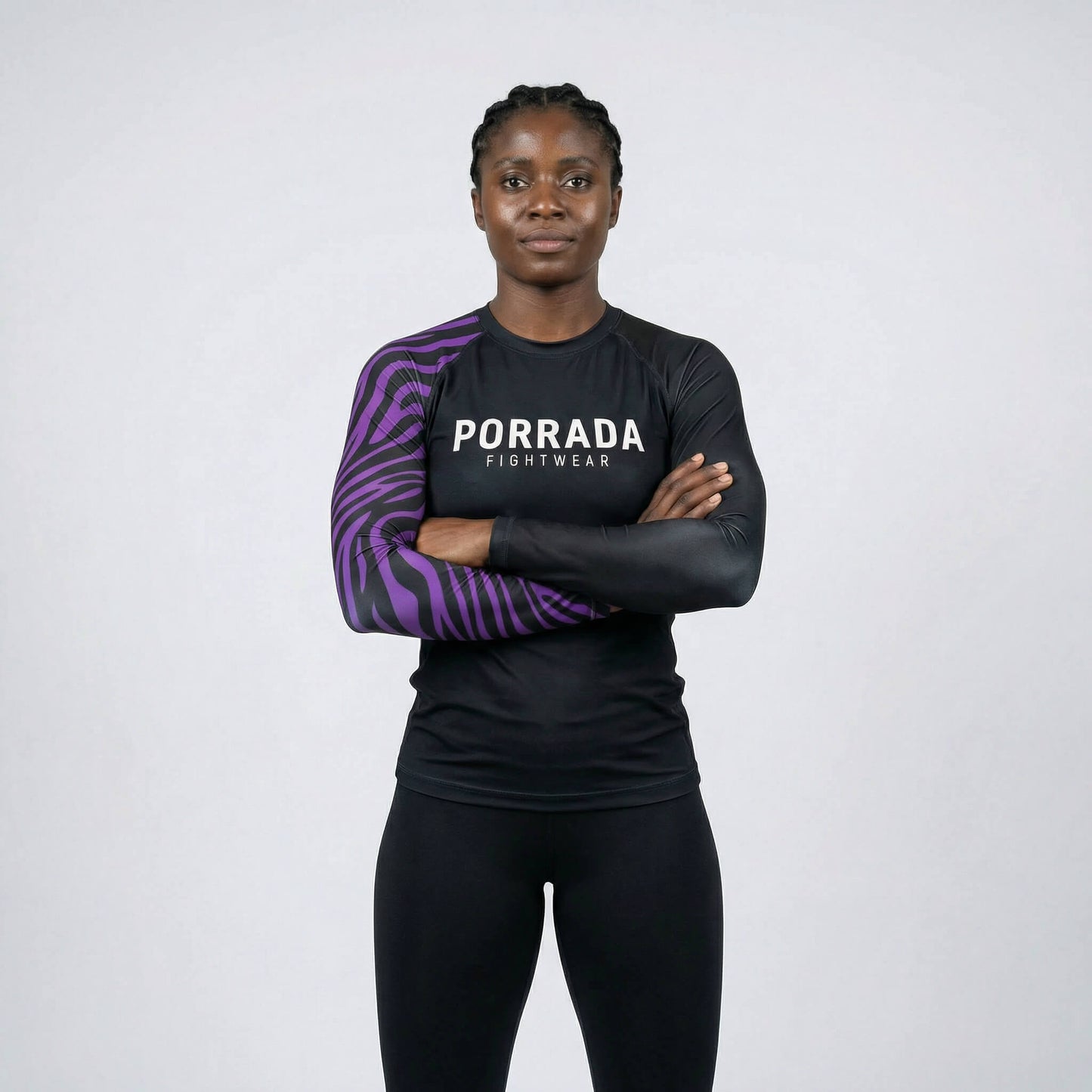 IBJJF PURPLE RANKED WOMEN RASH GUARD