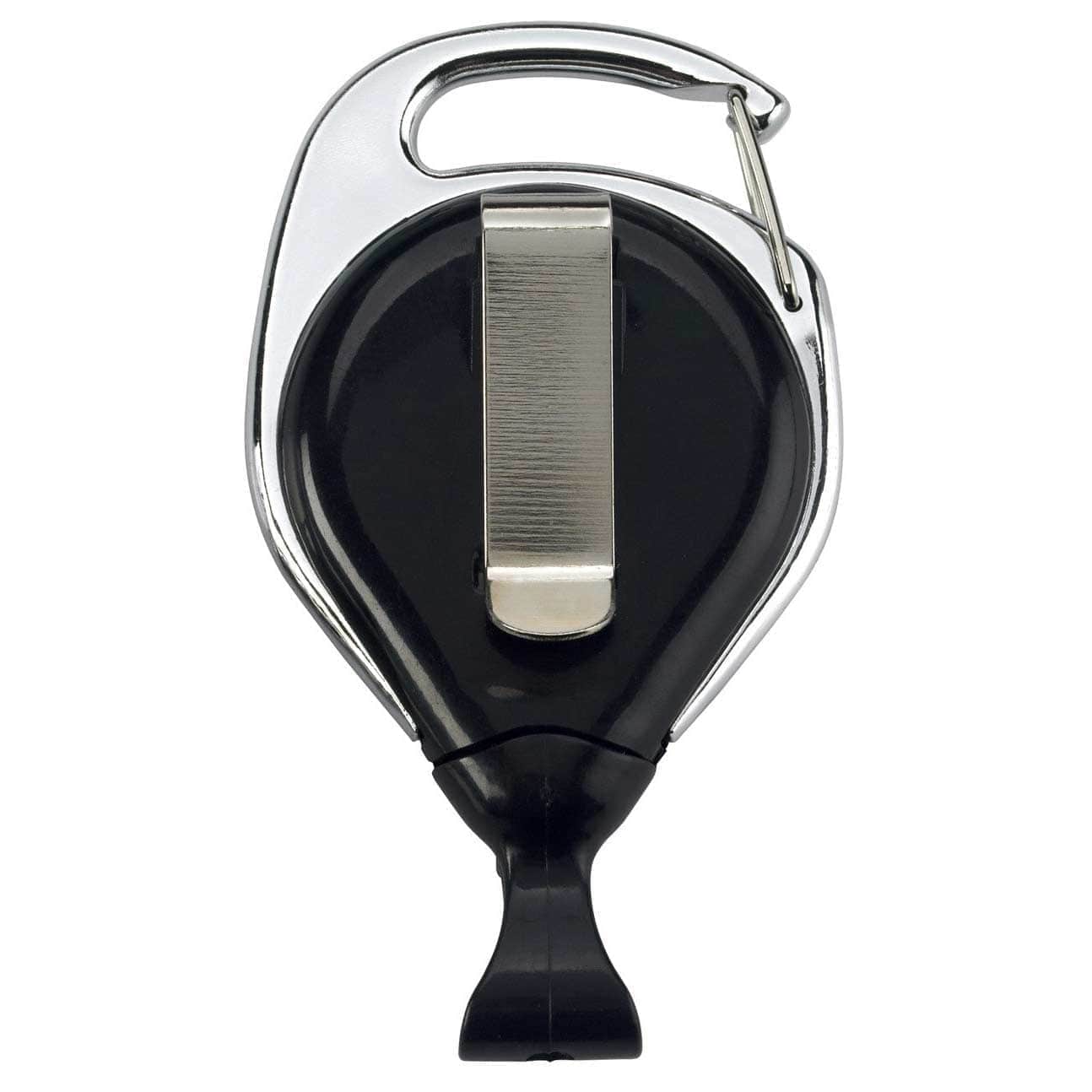 Secure Carabiner Retractable Badge Holder Reel