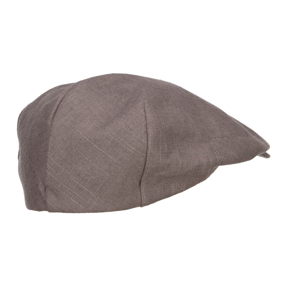 Big Size Men's Linen Ivy Cap