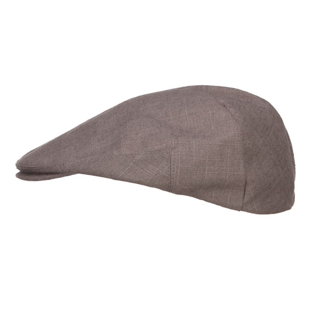 Big Size Men's Linen Ivy Cap