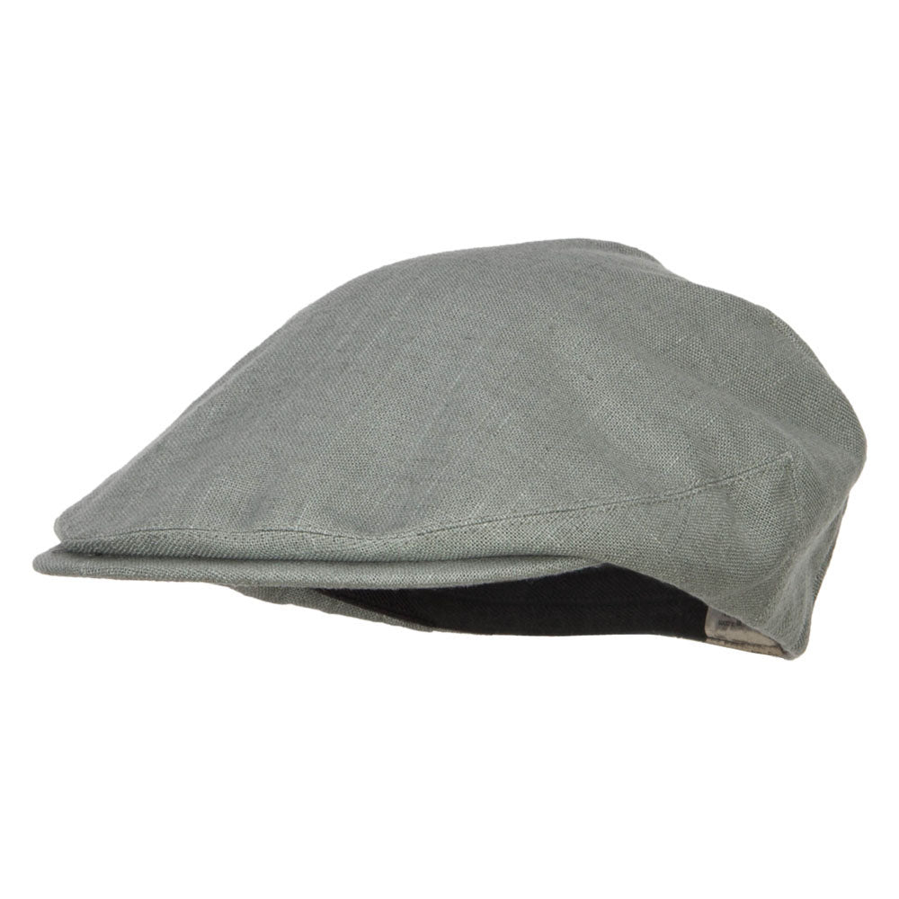 Big Size Men's Linen Ivy Cap