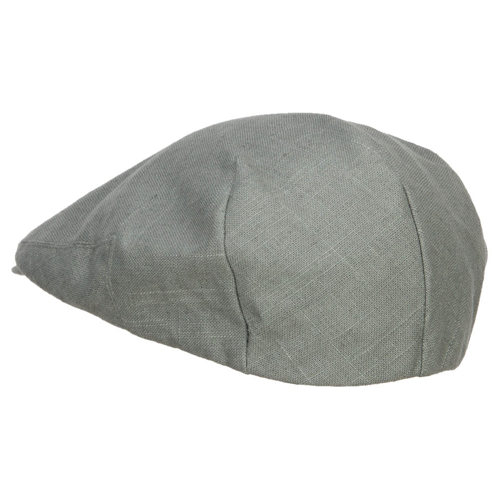 Big Size Men's Linen Ivy Cap