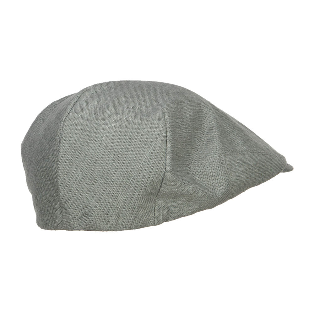 Big Size Men's Linen Ivy Cap