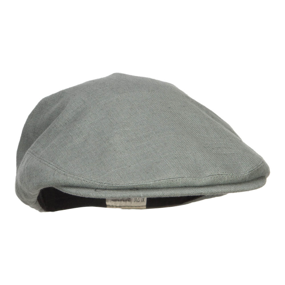 Big Size Men's Linen Ivy Cap