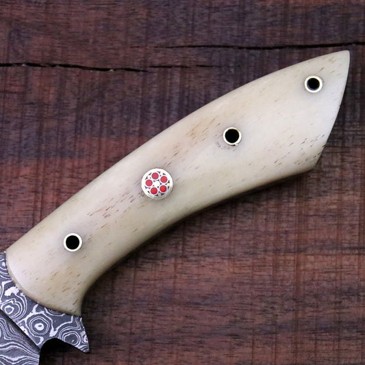 DAMASCUS SKINNING KNIFE