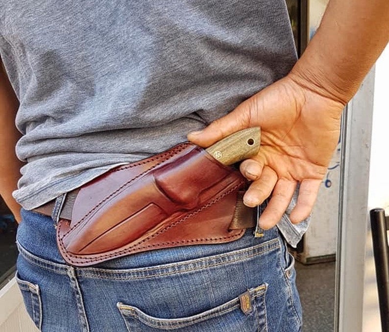 Damascus Hunting Knife