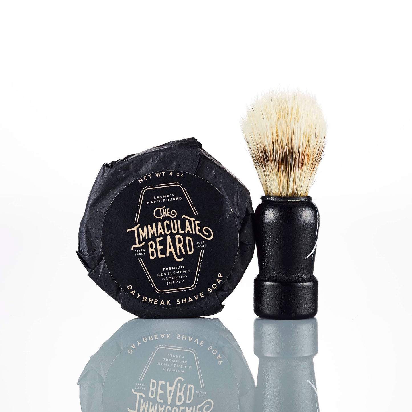 Dark Shave Soap Puck