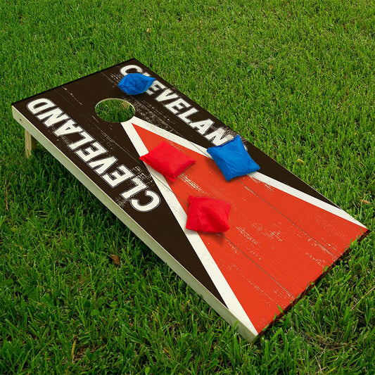 Cleveland Football - Cornhole Board Wrap - Set of 2