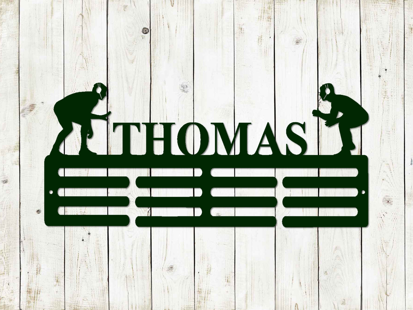 Wrestling Custom Name Medal Hanger