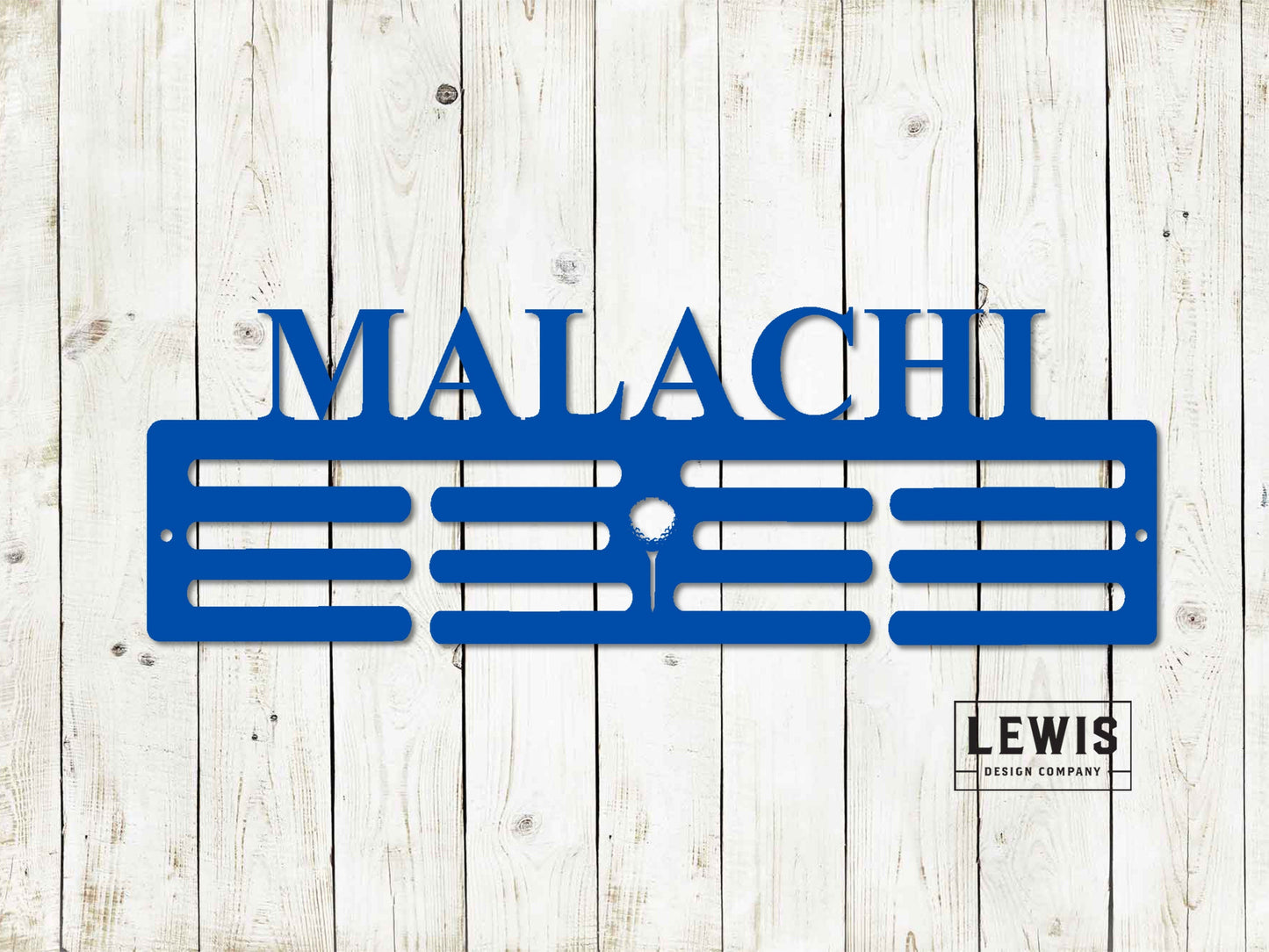 Golf Custom Name Medal Hanger