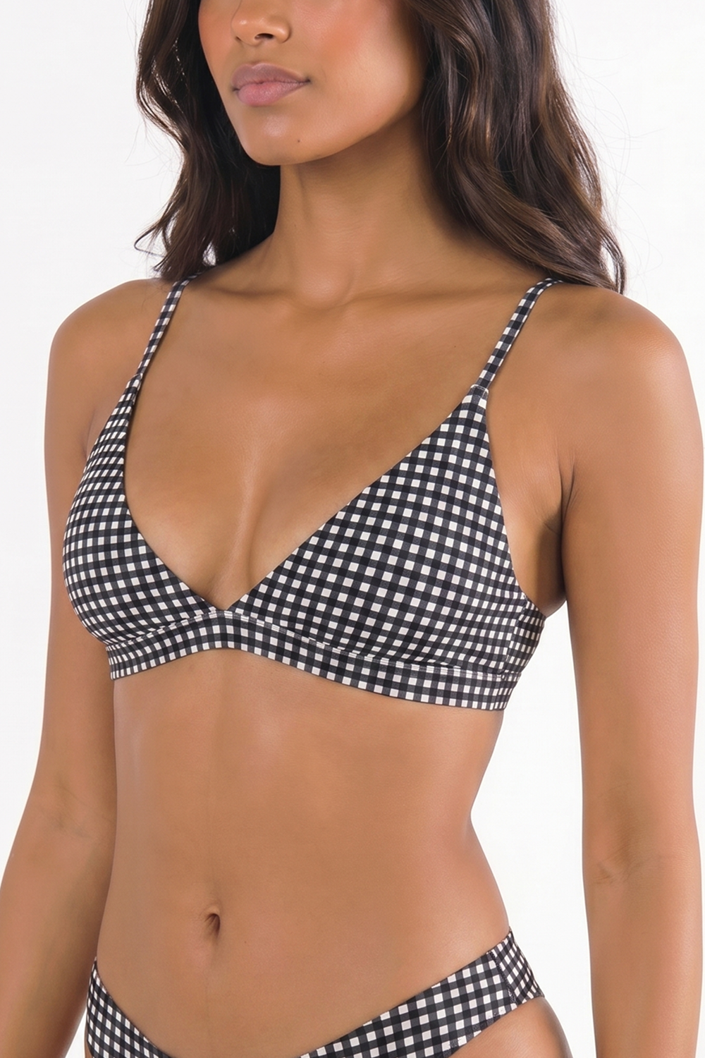 The Blackberry Bramble | Window Pane Boob Hammock™ Triangle Bralette