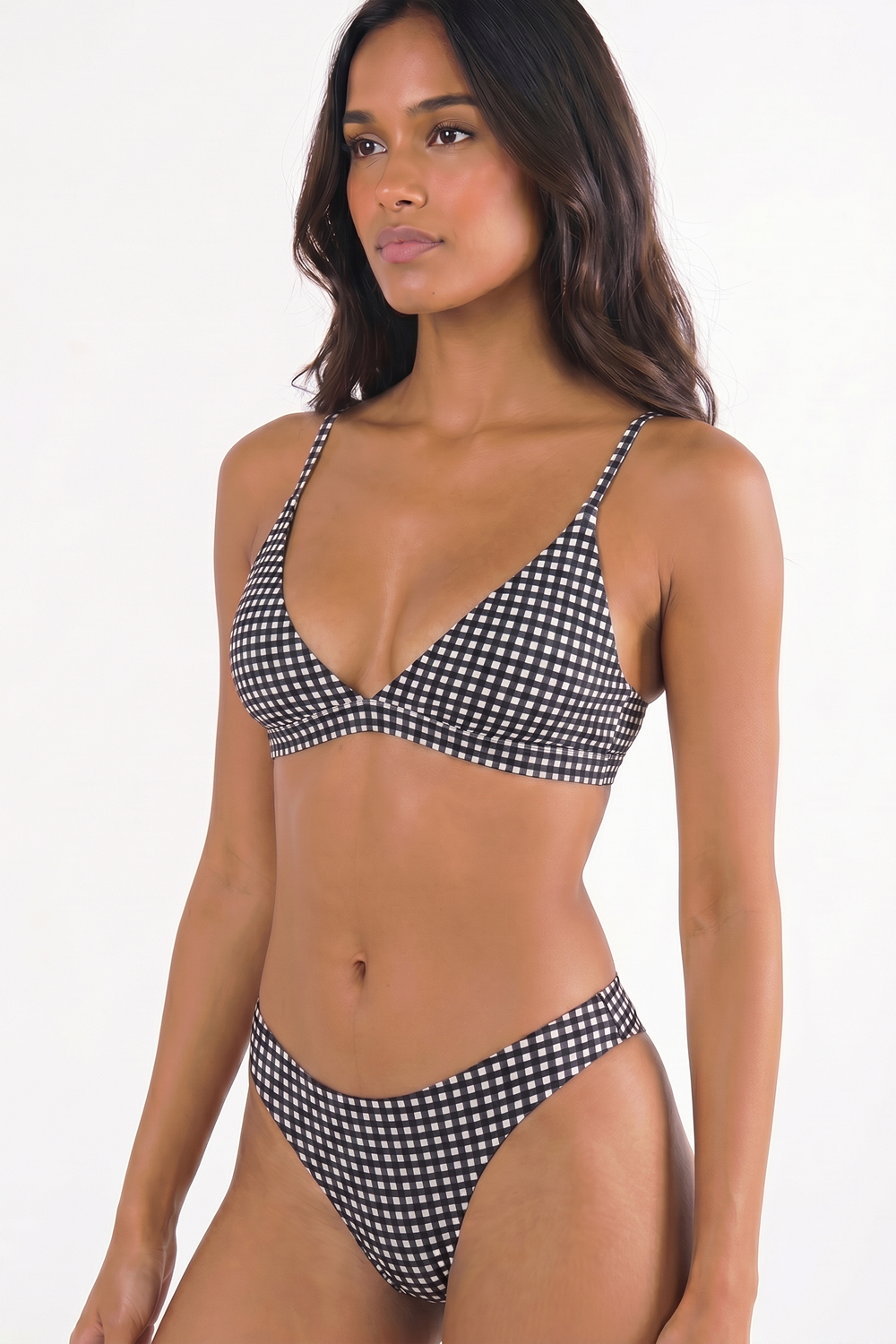 The Blackberry Bramble | Window Pane Seamless Thong