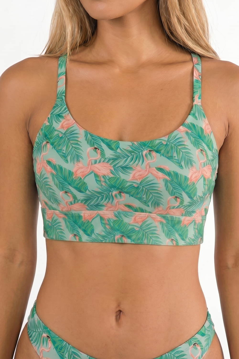 The Flamboyance | Flamingo Boob Hammock™ Scoop Bralette