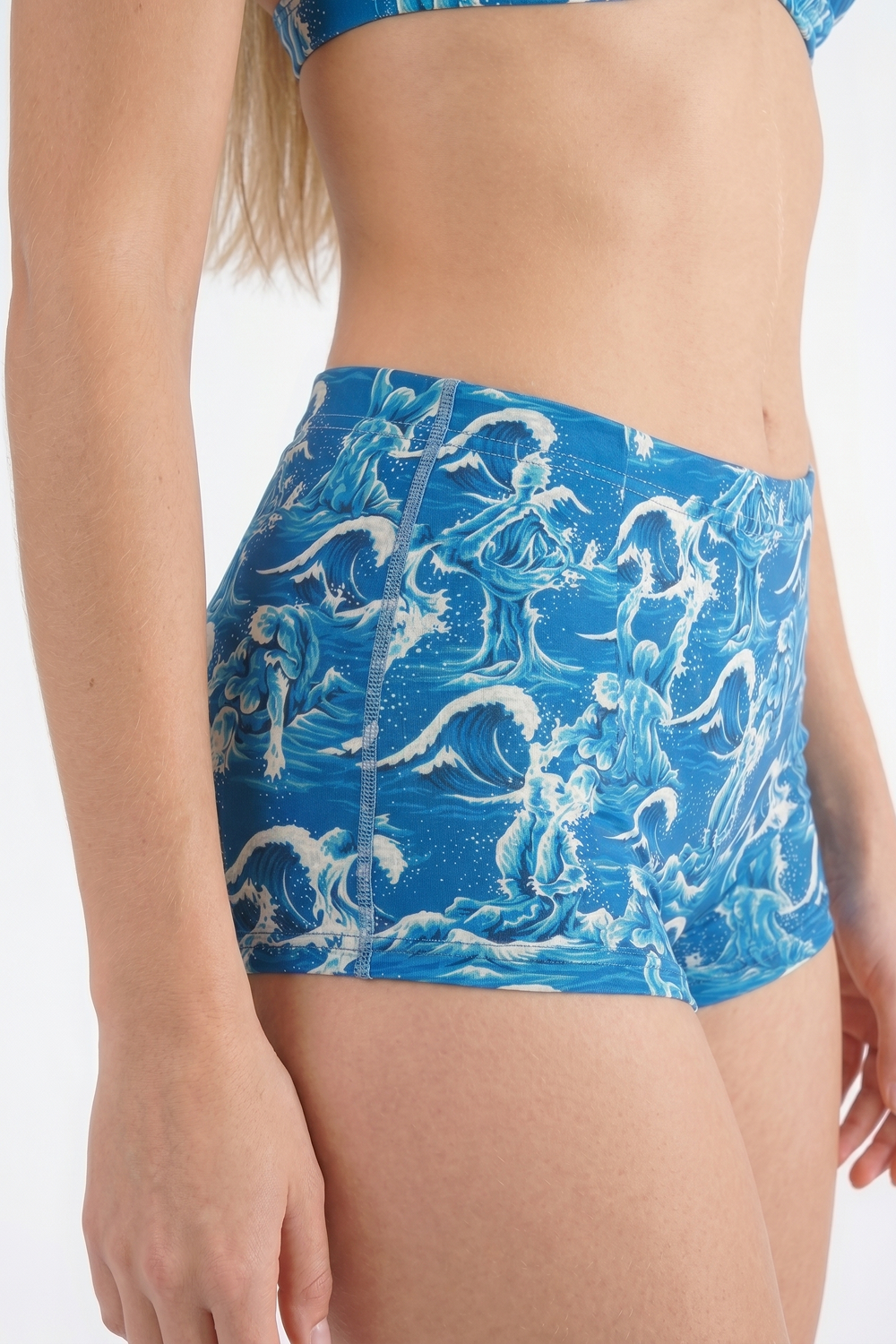 The Slippery When Wet | Naughty Wave Modal Boyshort Underwear