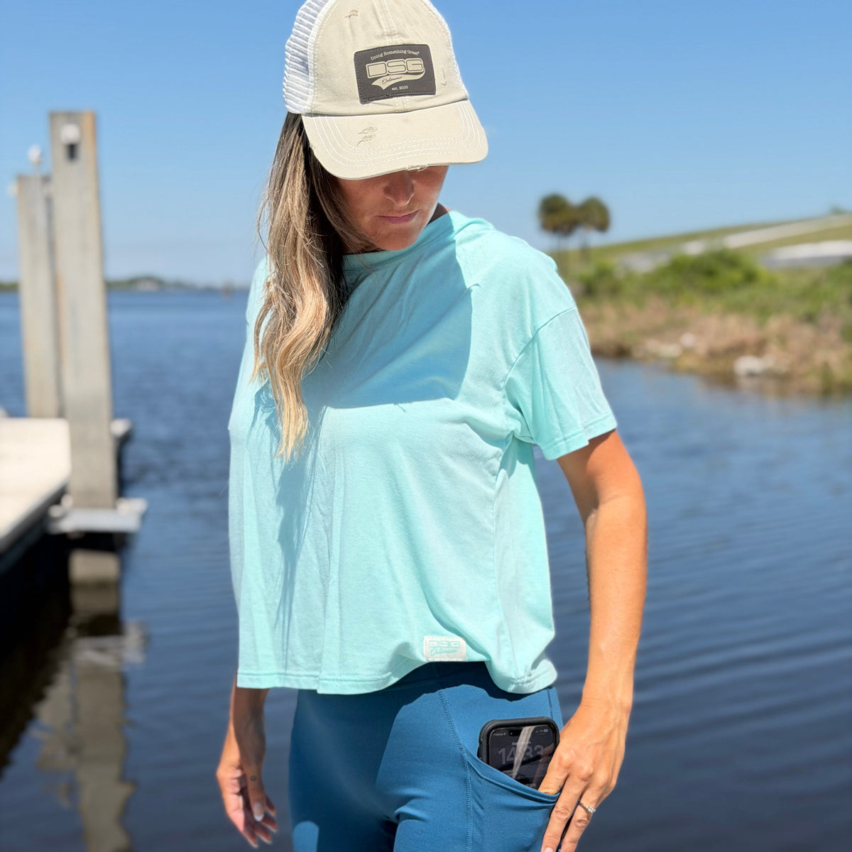 Vintage Tee – Relaxed Fit Crew Neck Tee with UPF 50+