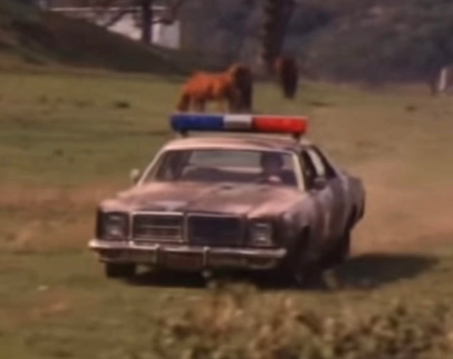 1:64 CAMOUFLAGE 1978 DODGE MONACO HAZZARD COUNTY SHERIFF *RETIRED*