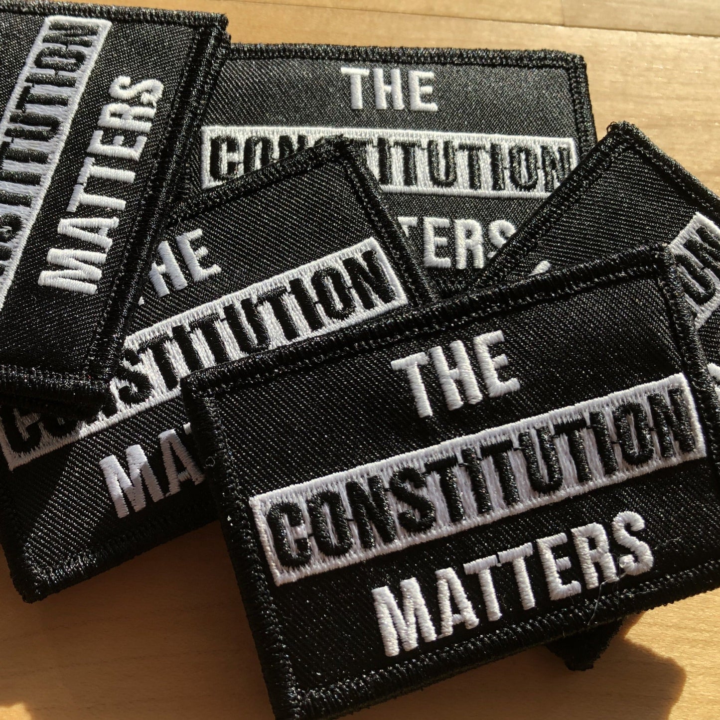 The Constitution Matters Tactical Patch - 2"x3"