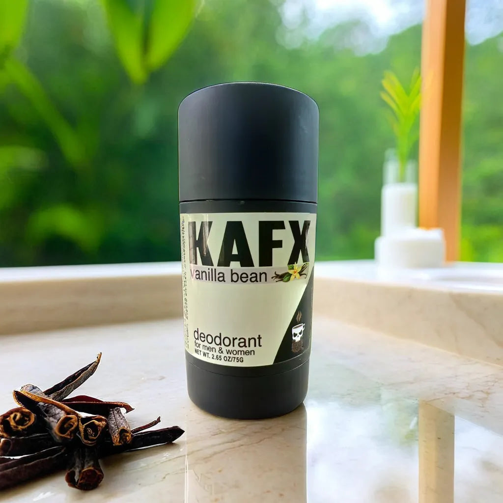 Vanilla Bean Coffee-Infused Natural Deodorant – Warm, Rich, & Safe for All