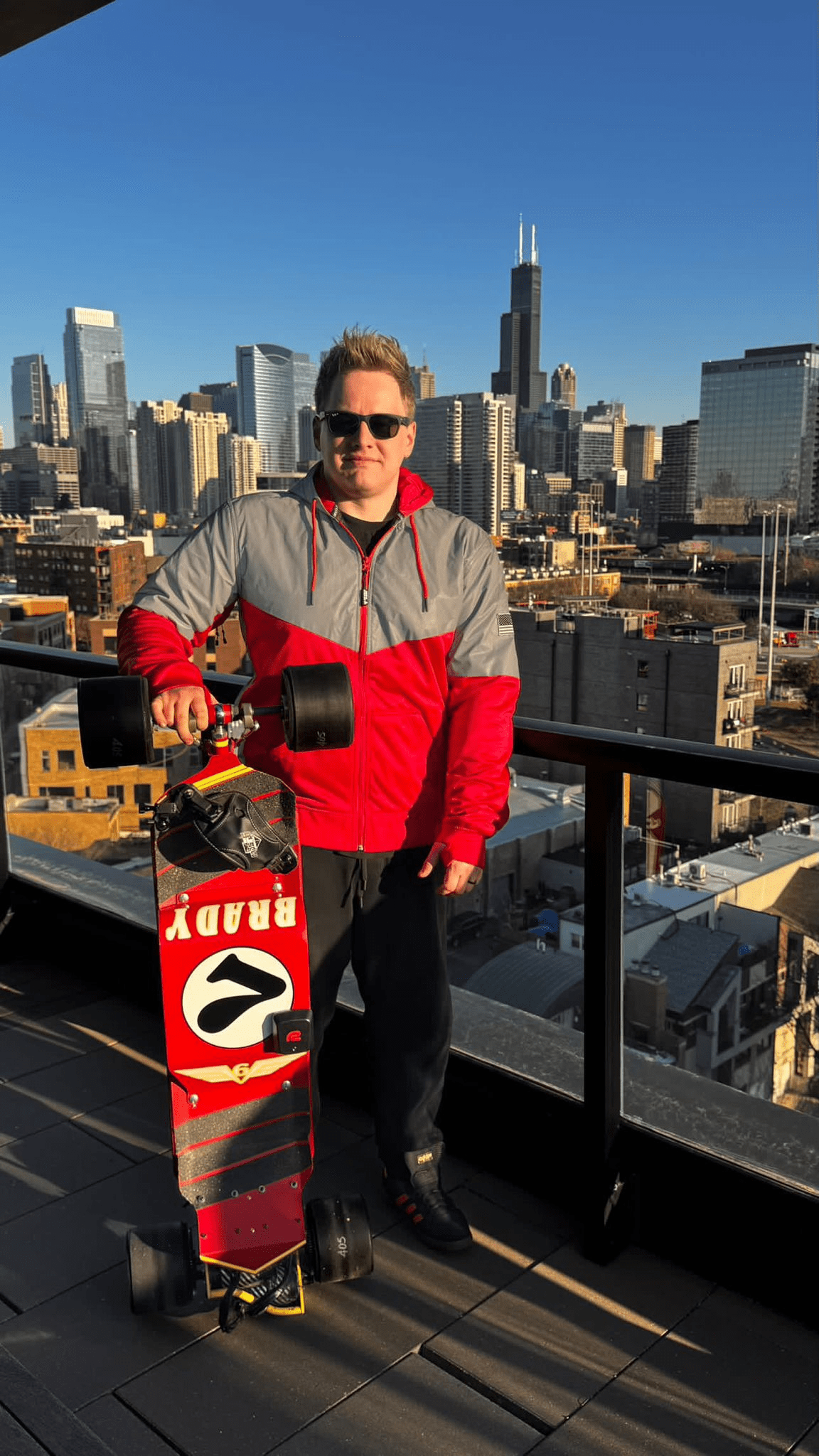 Ultra Reflective Hoodie Red Eclipse