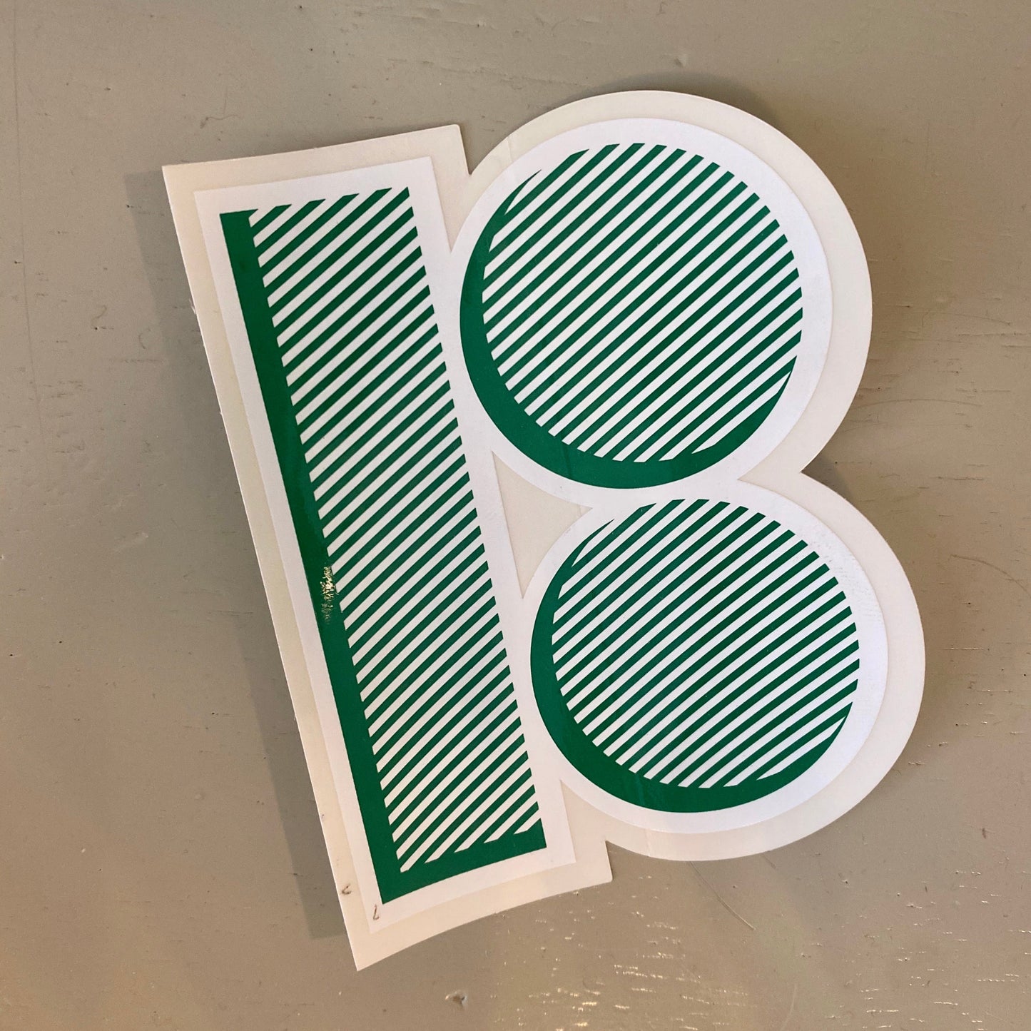 Plan B VINTAGE NOS Sticker 4”