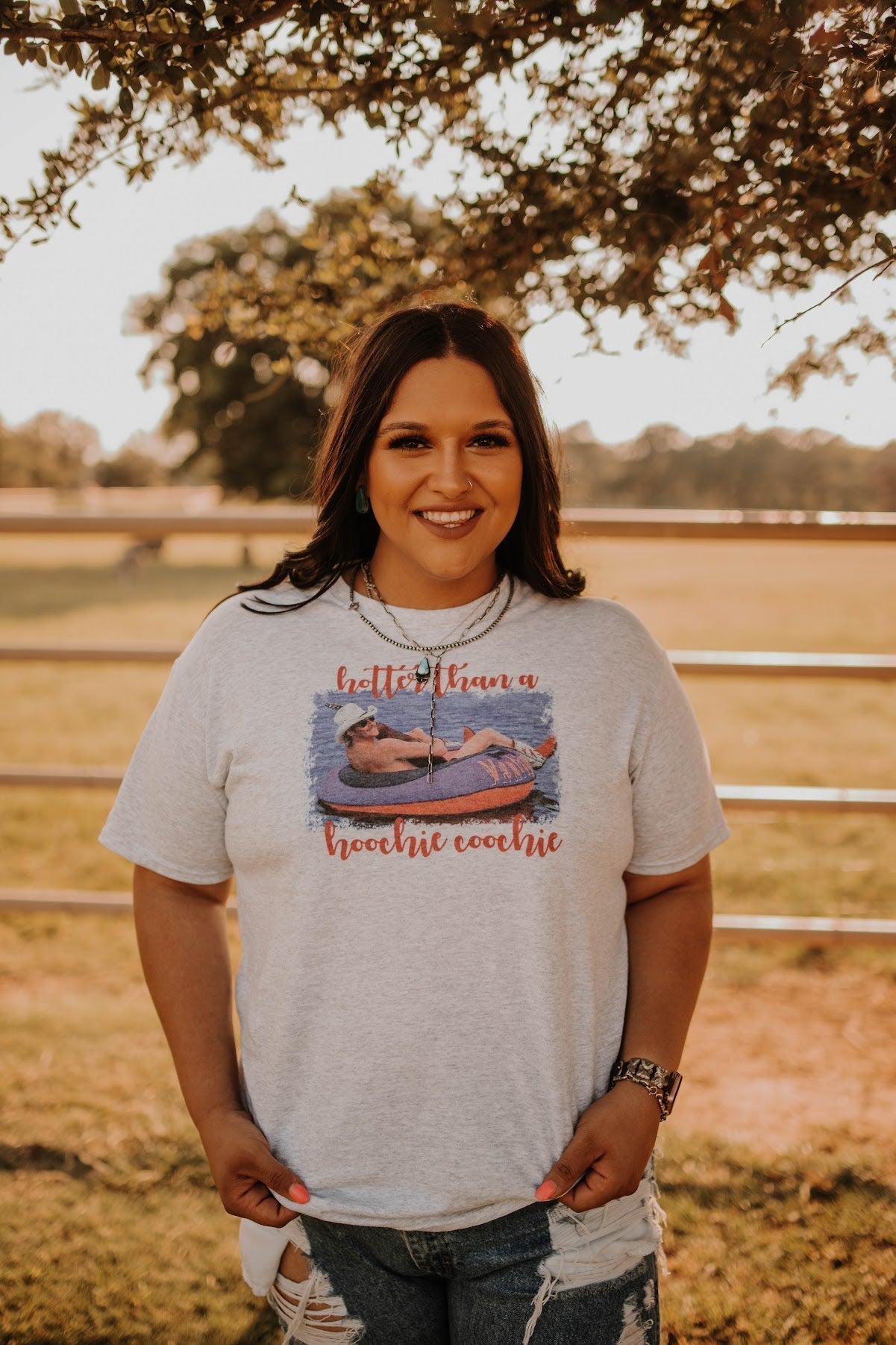 Hotter Than a Hoochie Coochie Tee