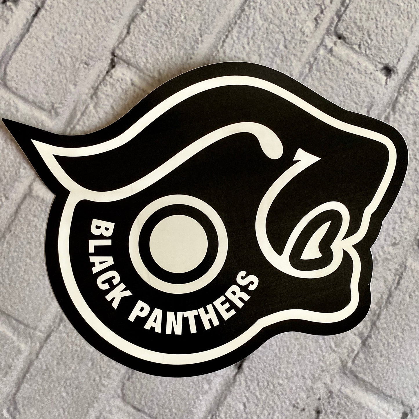 Black Panthers VINTAGE NOS Stickers 6”