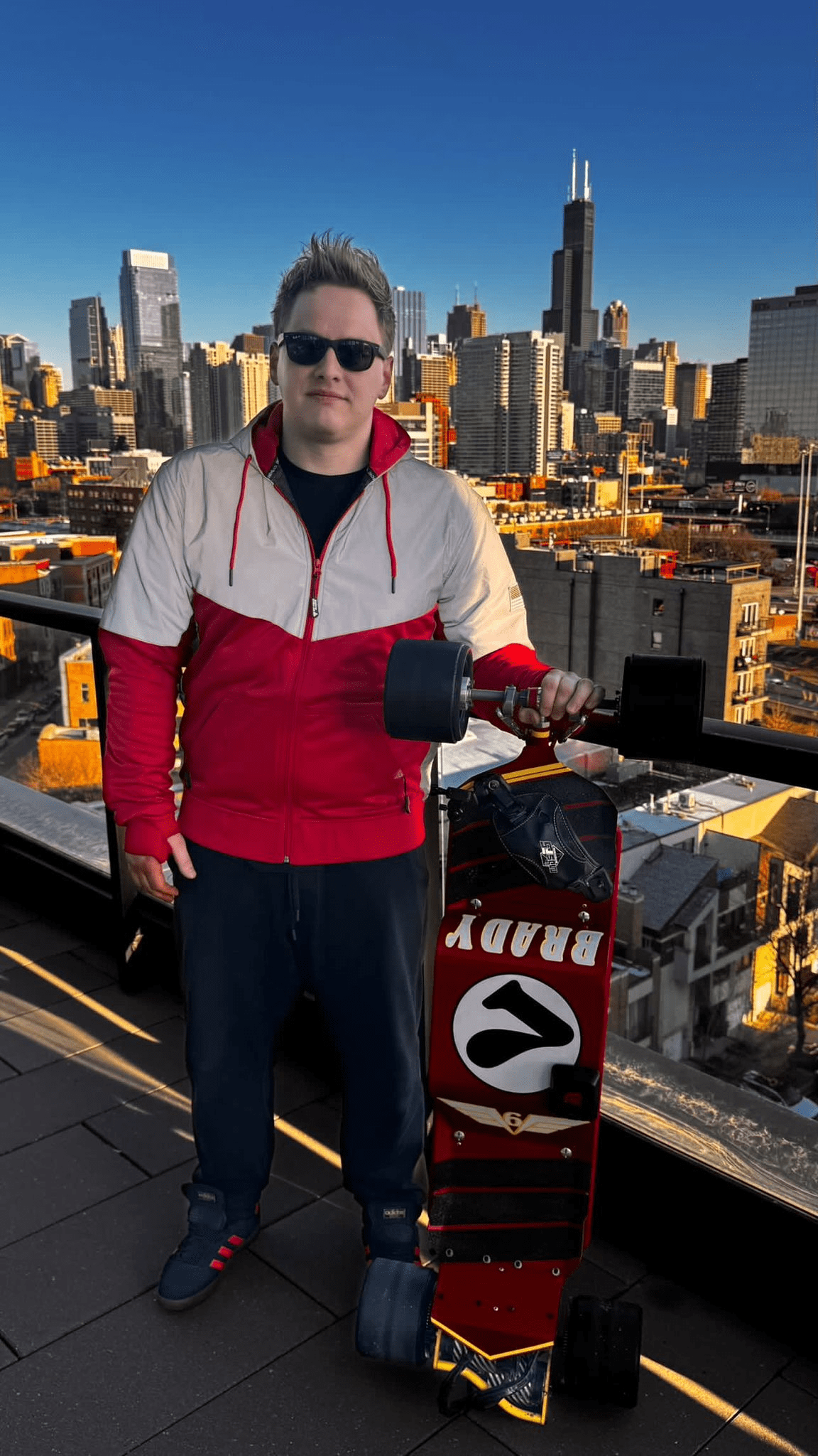 Ultra Reflective Hoodie Red Eclipse