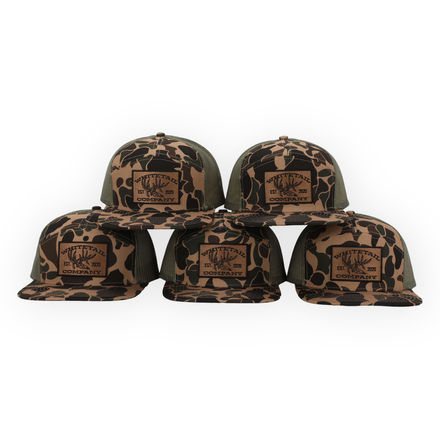 XL | Whitetail Co. | Old School Duck Camo | 7 Panel | XL