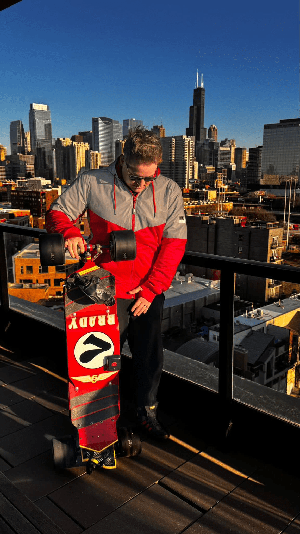 Ultra Reflective Hoodie Red Eclipse