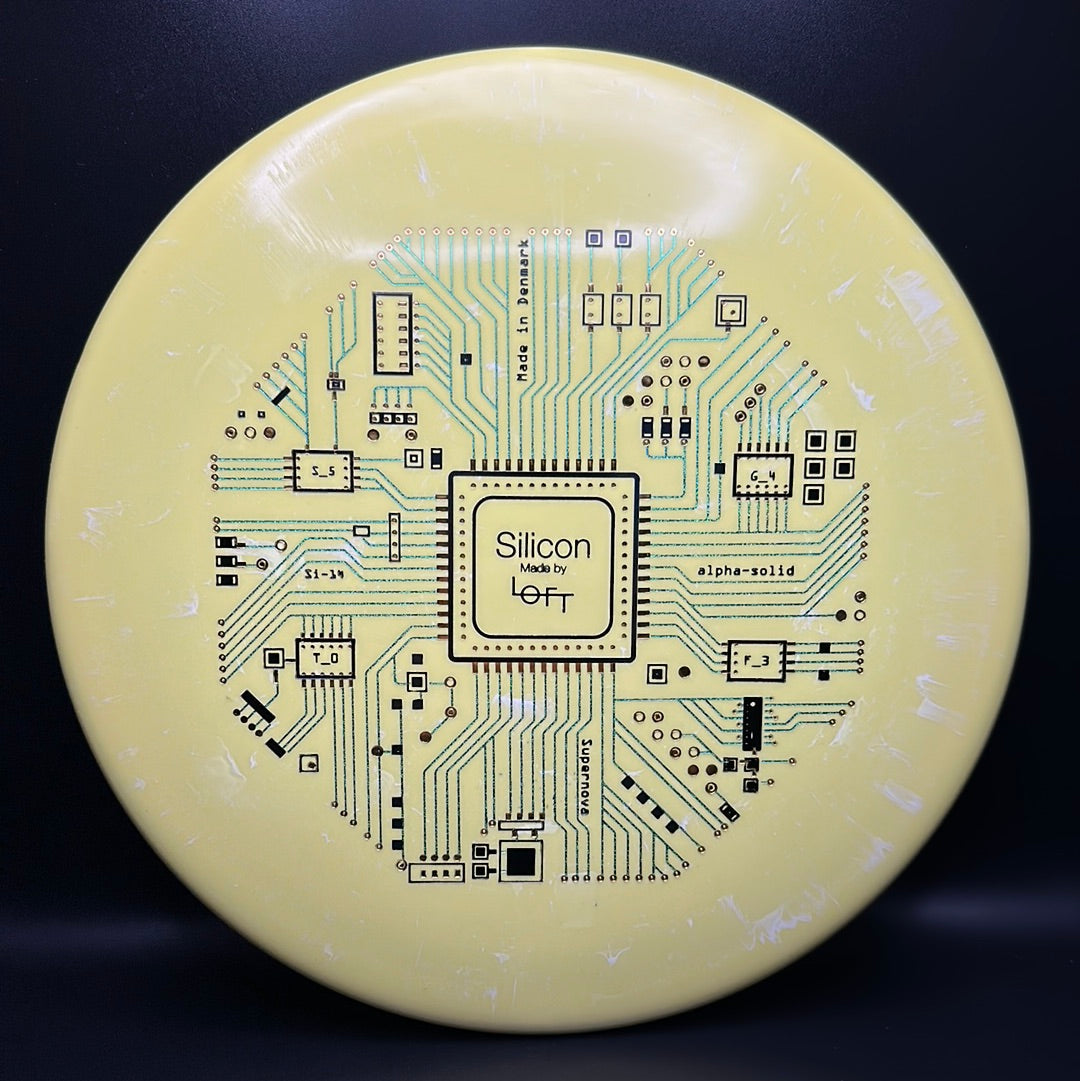 Alpha-Solid Supernova Silicon - Triple Stamp