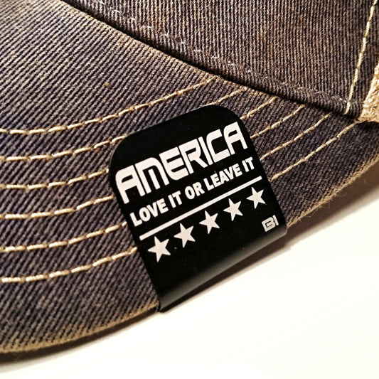 Hat clip Brim-it America Love it