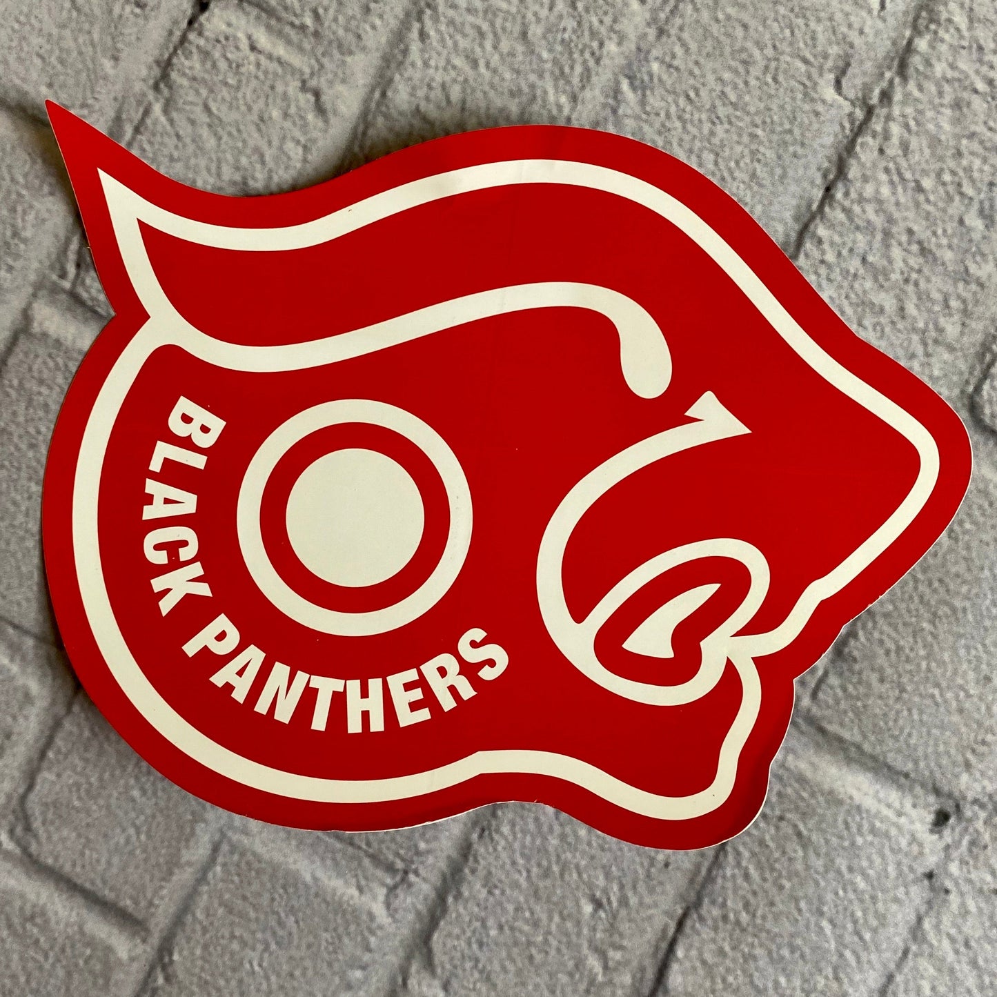 Black Panthers VINTAGE NOS Stickers 6”