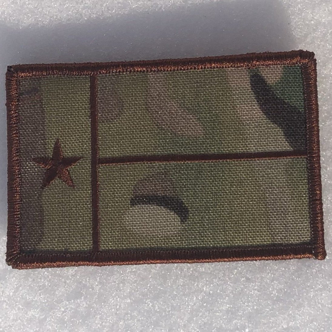 Texas Tactical Patch - 2" x 3" - MULTICAM Camo