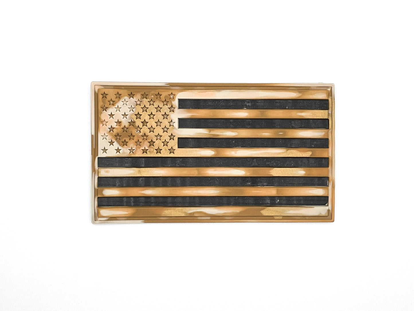 Blended Camo American Flags
