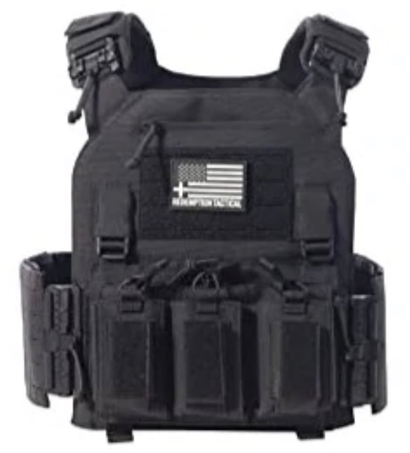 Redemption Tactical CRUSADER 2.0® V4 ARMOR FULL KIT COMBO PACKAGE LIGHTWEIGHT LEVEL IV  (2) 10x12 Front/Back Plates (2) 6x8 Side Plates (Level IV)