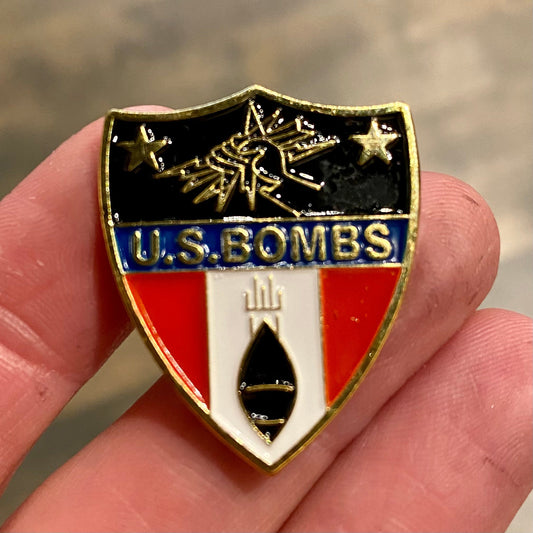 US BOMBS Shield Pins