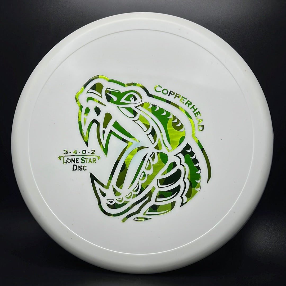 Alpha Copperhead - Artist Series Snake Head