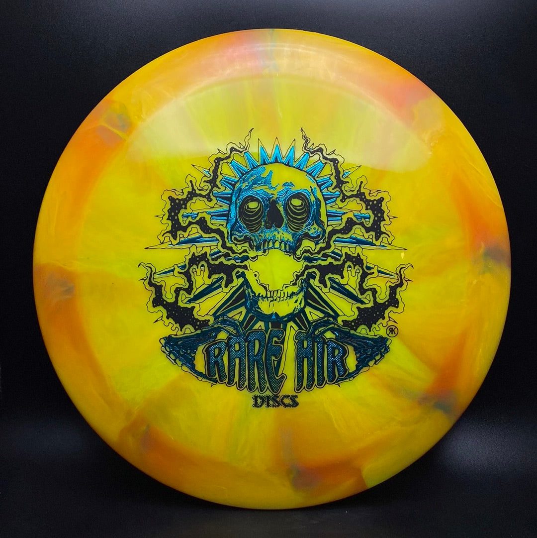 Swirly Apex Goat - Custom RAD Skull Stamp!